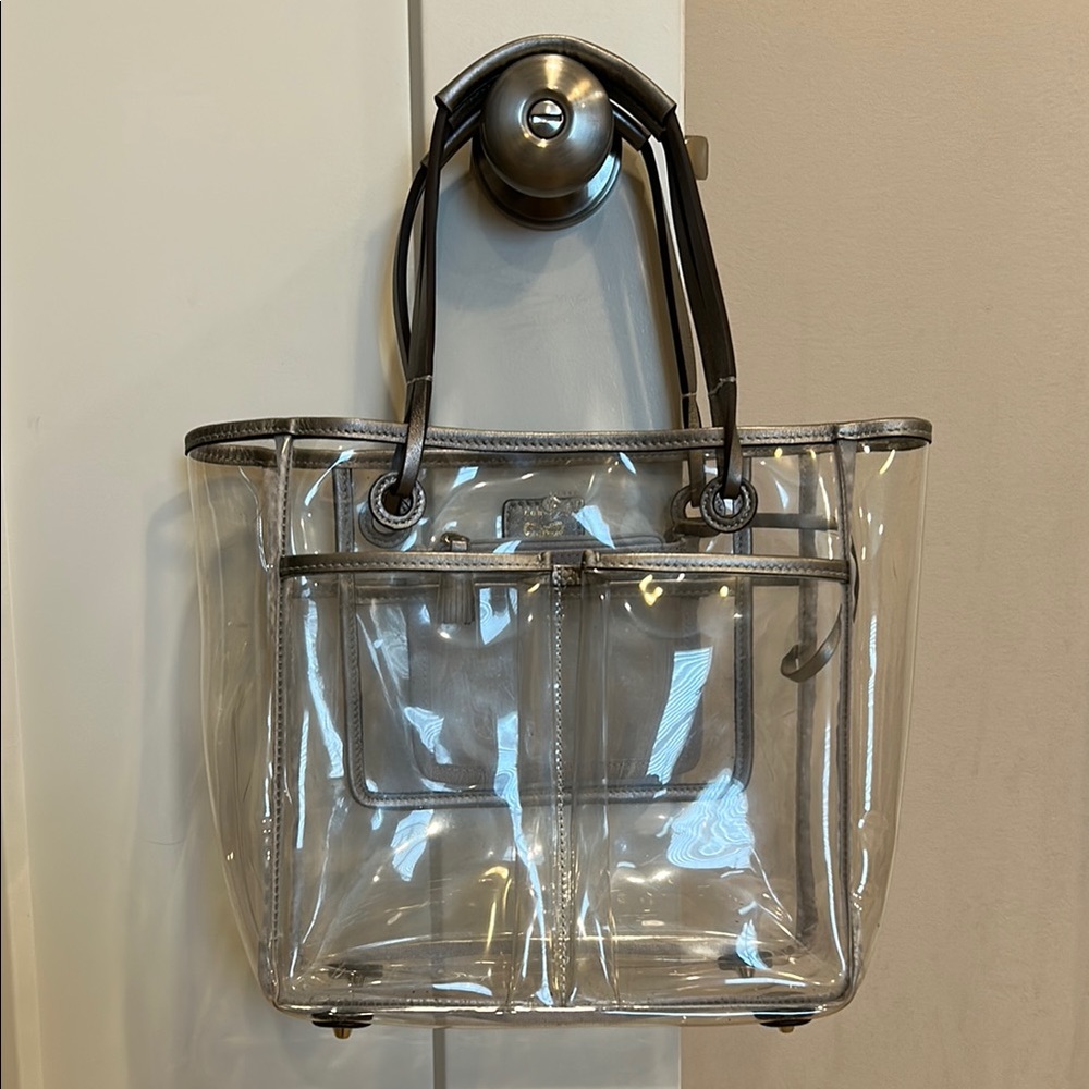 Anya Hindmarch Clear Plastic Tote Bag